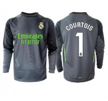 Real Madrid Thibaut Courtois #1 Bramkarskie Koszulka Trzecia 2025-26 Długi Rękaw